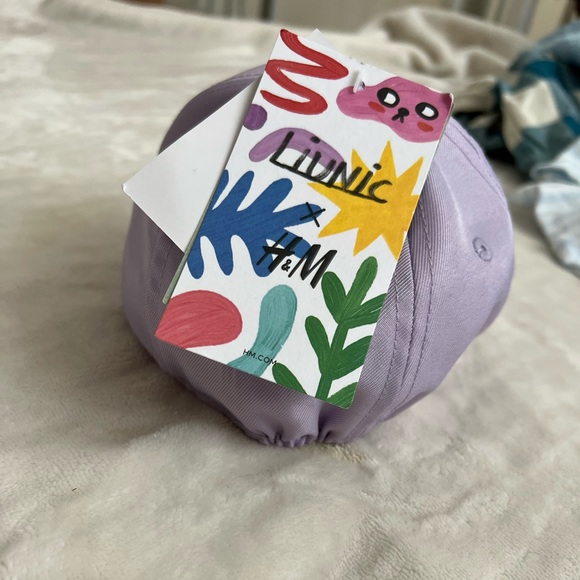 NWT 9-12M H&M baby girl baby boy hat with print - Picture 3 of 3